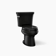 Kohler Wellworth Standard Height Two-piece elongated toilet, 1.28 gpf - Plumbing Market