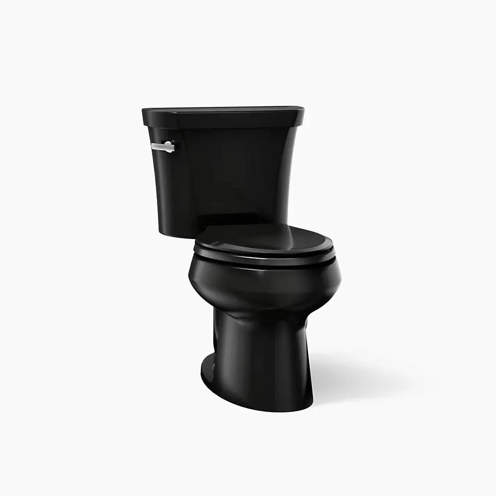 Kohler Wellworth Standard Height Two-piece elongated toilet, 1.28 gpf - Plumbing Market