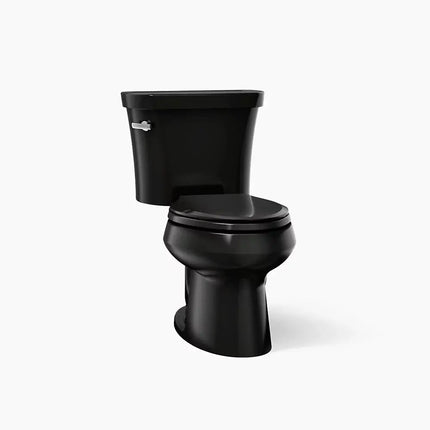 Kohler Wellworth Two-piece elongated toilet, 1.28 gpf 14 Inch Rough In - Plumbing Market
