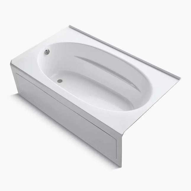 Kohler Windward 72" x 42" alcove bath, left drain K-1115-LA-0 - Plumbing Market