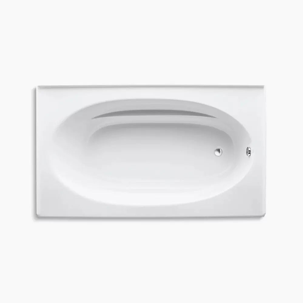 Kohler Windward 72" x 42" alcove bath, right drain K-1115-R-0 - Plumbing Market