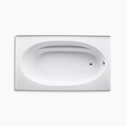 Kohler Windward 72" x 42" alcove bath, right drain K-1115-RA-96 - Plumbing Market
