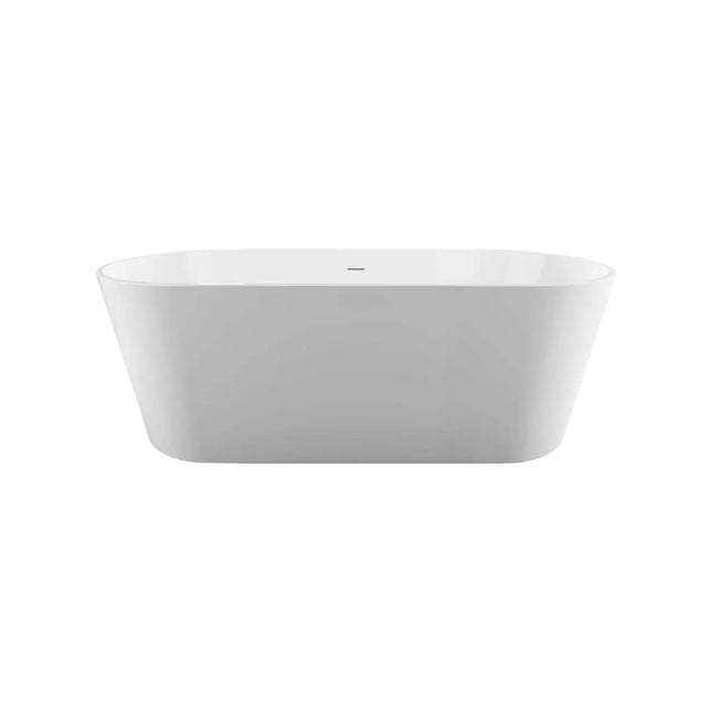 Kube 53.94” White Free Standing Bathtub - Plumbing Market