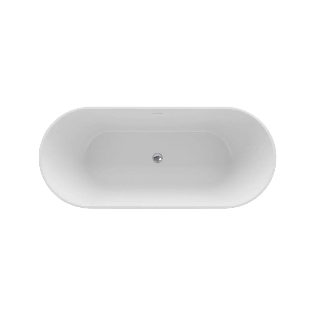 Kube 53.94” White Free Standing Bathtub - Plumbing Market