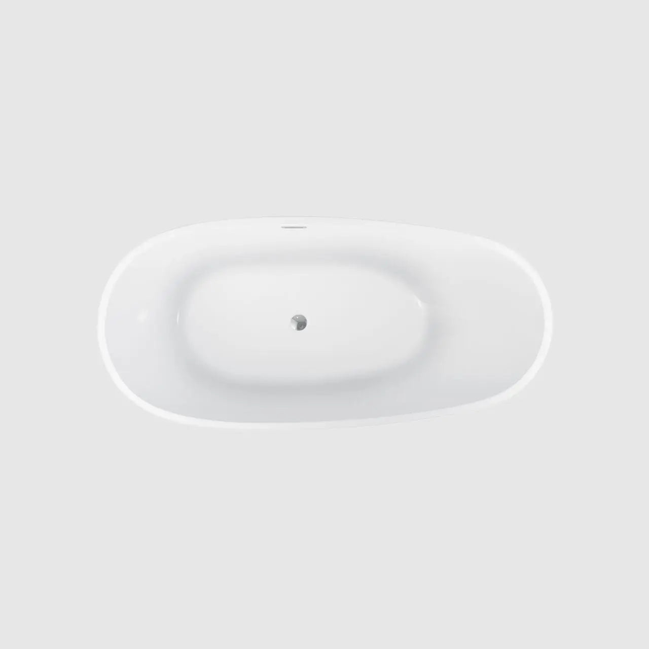 Kube BALLI 59” White Free Standing Bathtub - Plumbing Market