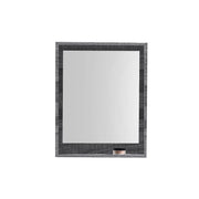 Kube Bath 24″ Wide Mirror W/ Shelf – Ash Gray - Plumbing Market