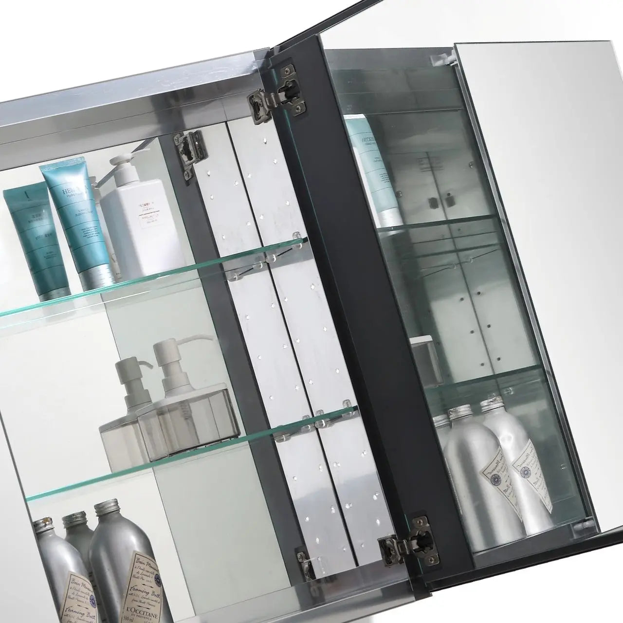 Kube Bath 69 Inch Mirrored Bathroom Medicine Cabinet - Plumbing Market