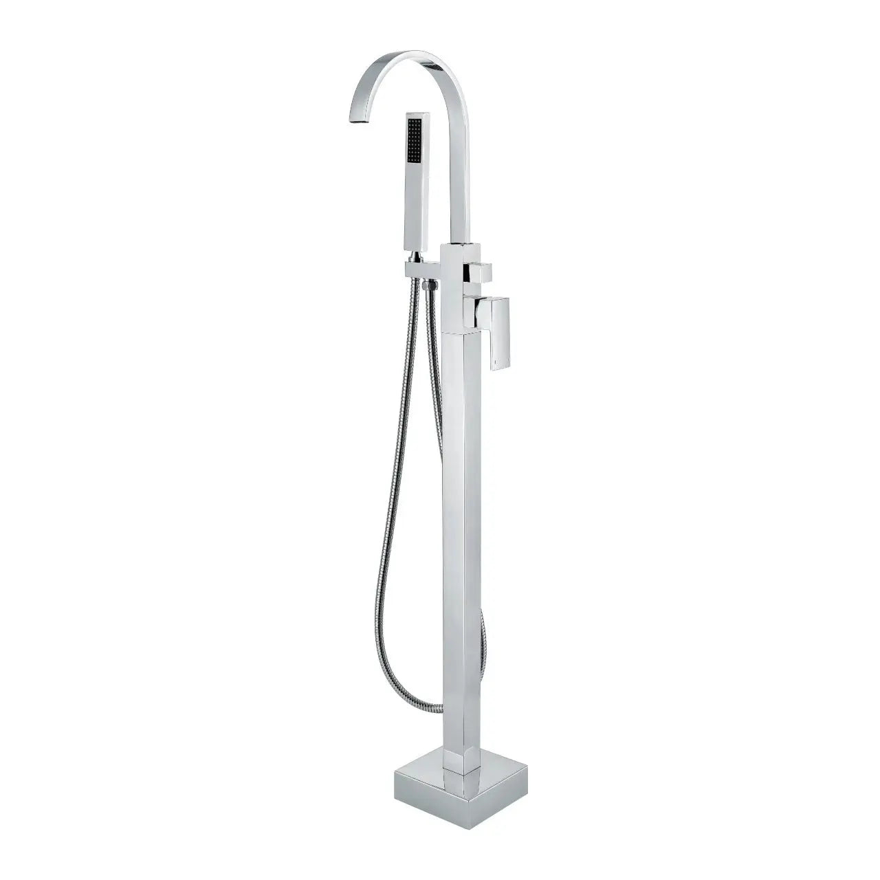 Kube Bath Aqua Arcco Floor Mounted Soaker Tub Faucet - Plumbing Market