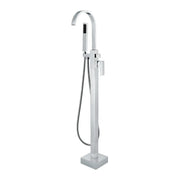 Kube Bath Aqua Arcco Floor Mounted Soaker Tub Faucet - Plumbing Market