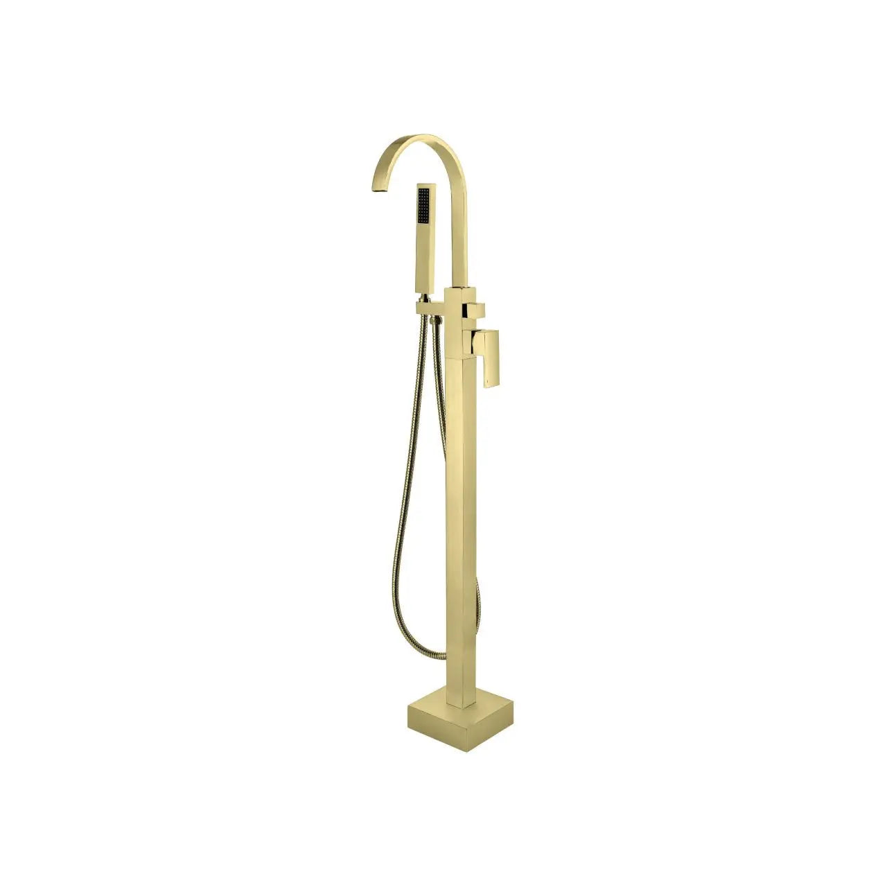 Kube Bath Aqua Arcco Floor Mounted Soaker Tub Faucet - Plumbing Market