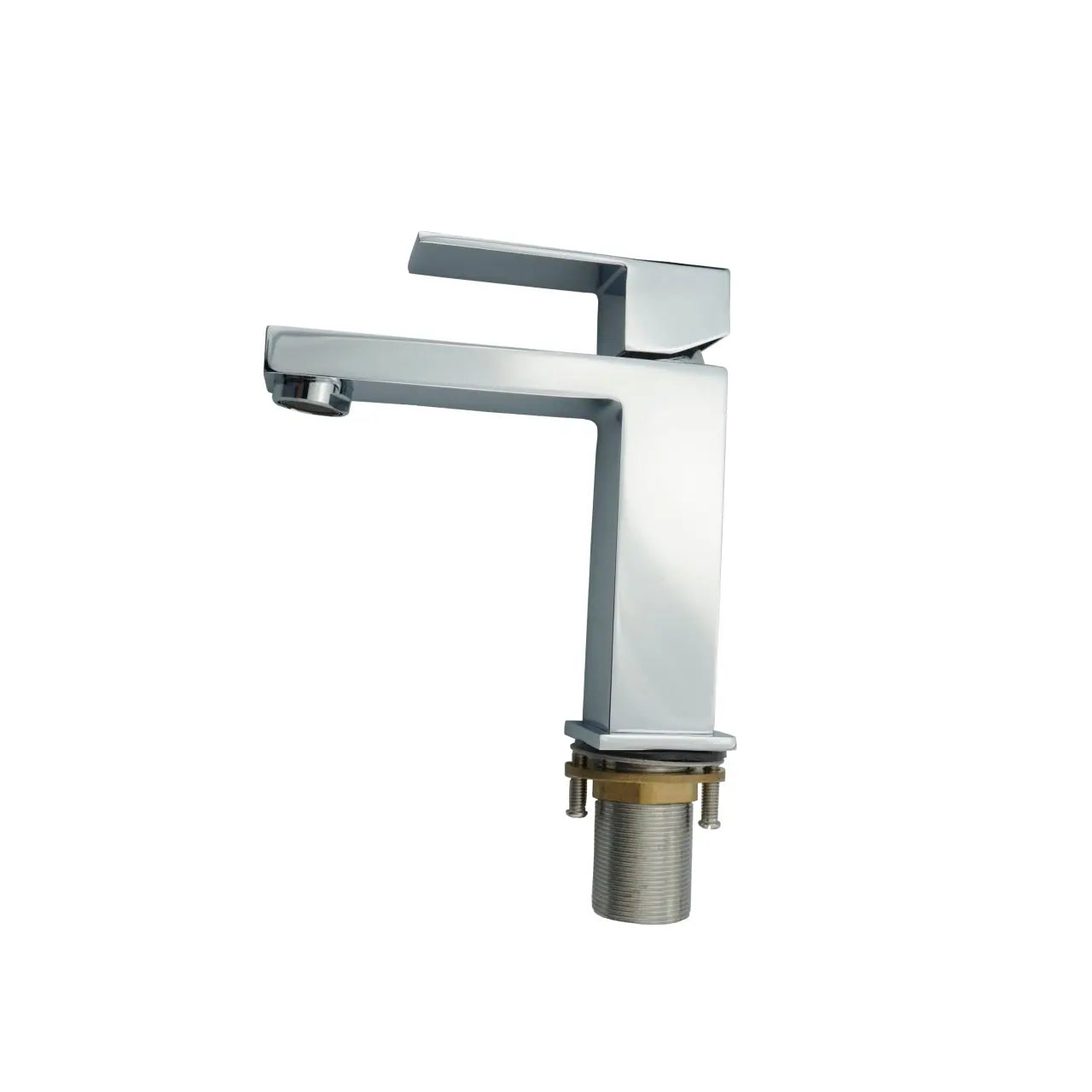 Kube Bath Aqua Kubo Single Lever Bathroom Vanity Faucet – Chrome - Plumbing Market