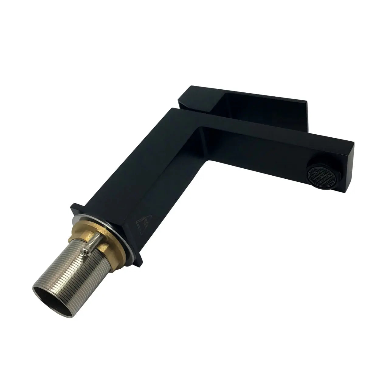 Kube Bath Aqua Kubo Single Lever Bathroom Vanity Faucet – Matte Black - Plumbing Market