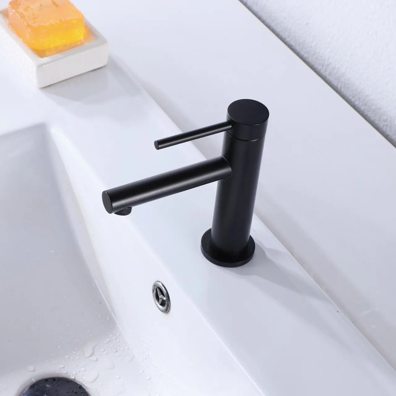 Kube Bath Aqua Legga Single Lever Bathroom Vanity Faucet