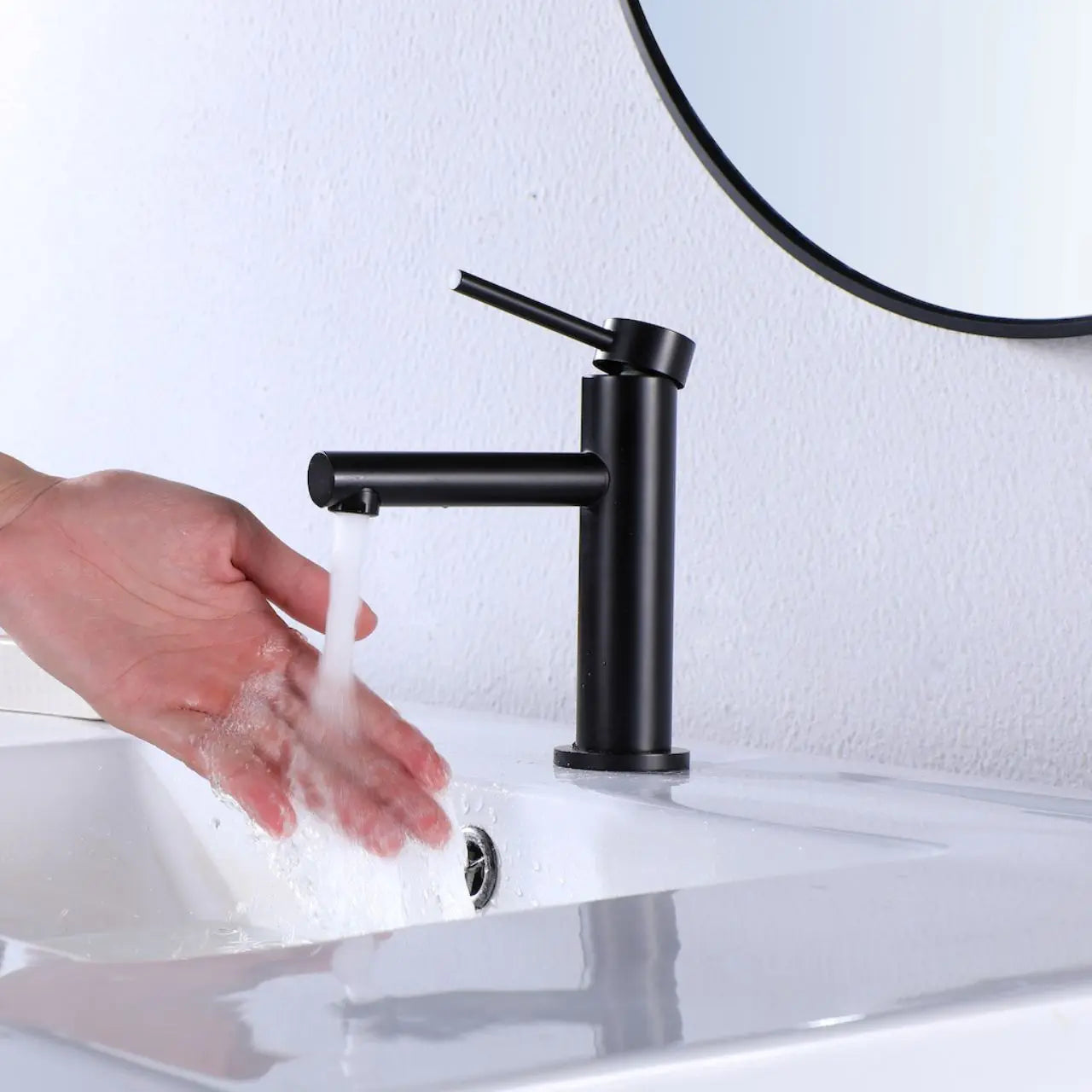 Kube Bath Aqua Legga Single Lever Bathroom Vanity Faucet