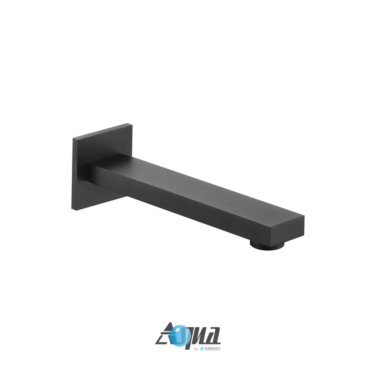 Kube Bath Aqua Piazza Black Shower Set With Tub Filler - Plumbing Market