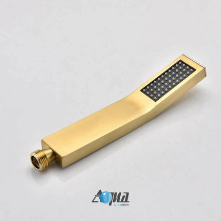 Kube Bath Aqua Piazza Brushed Gold Shower Set  3-way - Plumbing Market