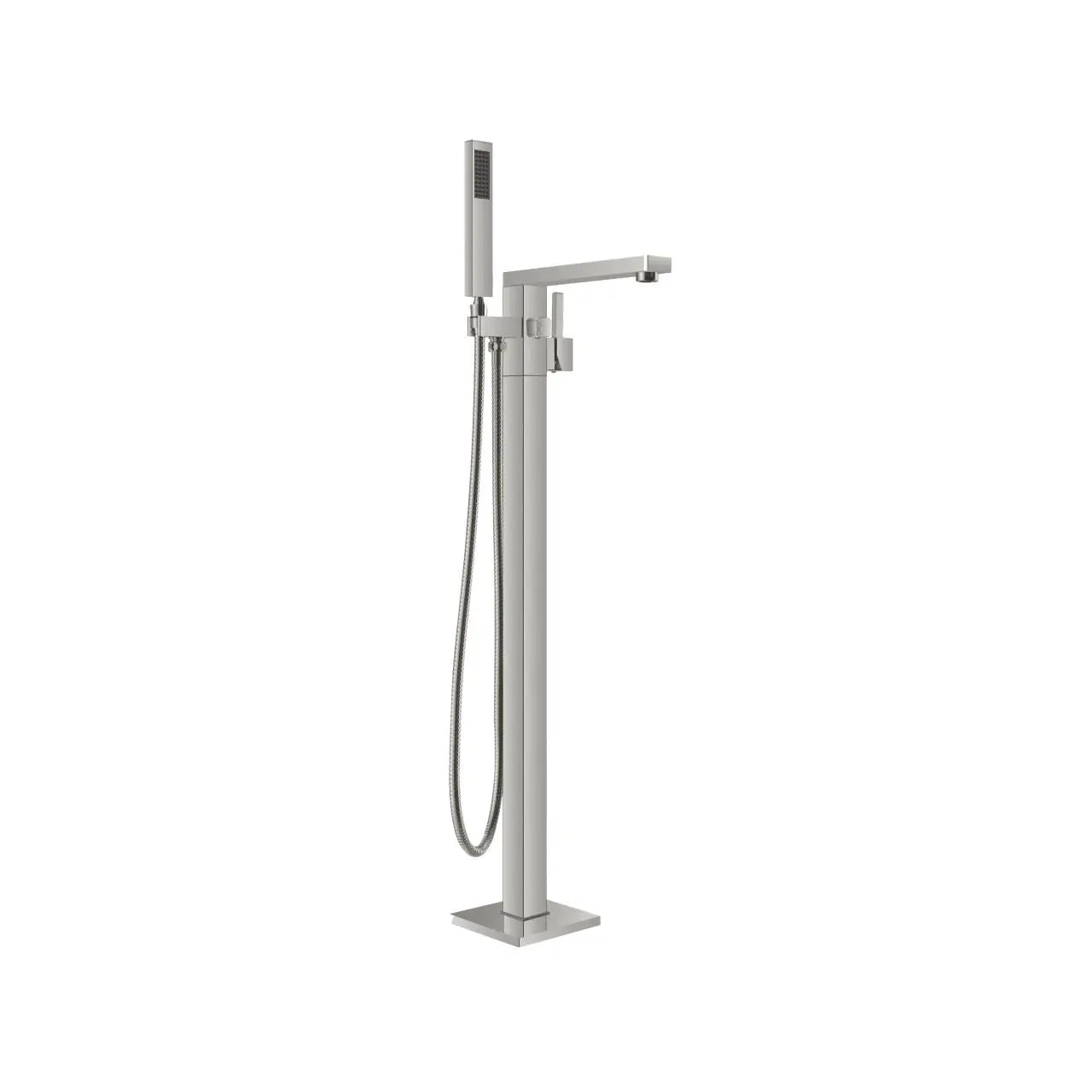 Kube Bath Aqua Squadra Floor Mounted Soaker Tub Faucet
