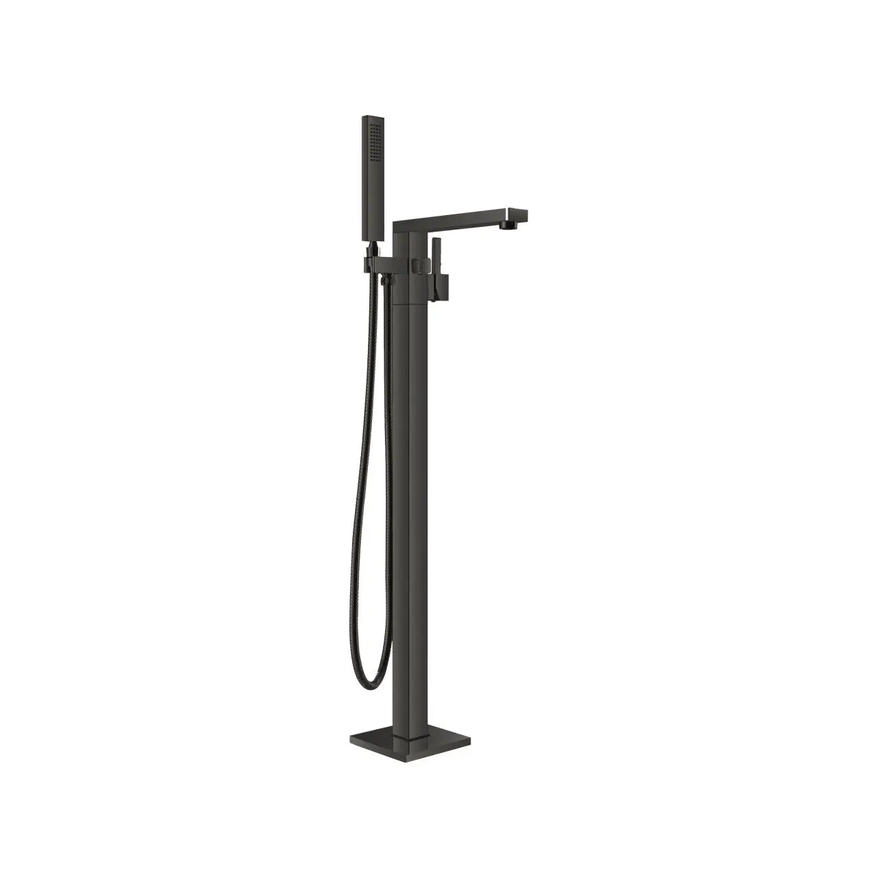 Kube Bath Aqua Squadra Floor Mounted Soaker Tub Faucet