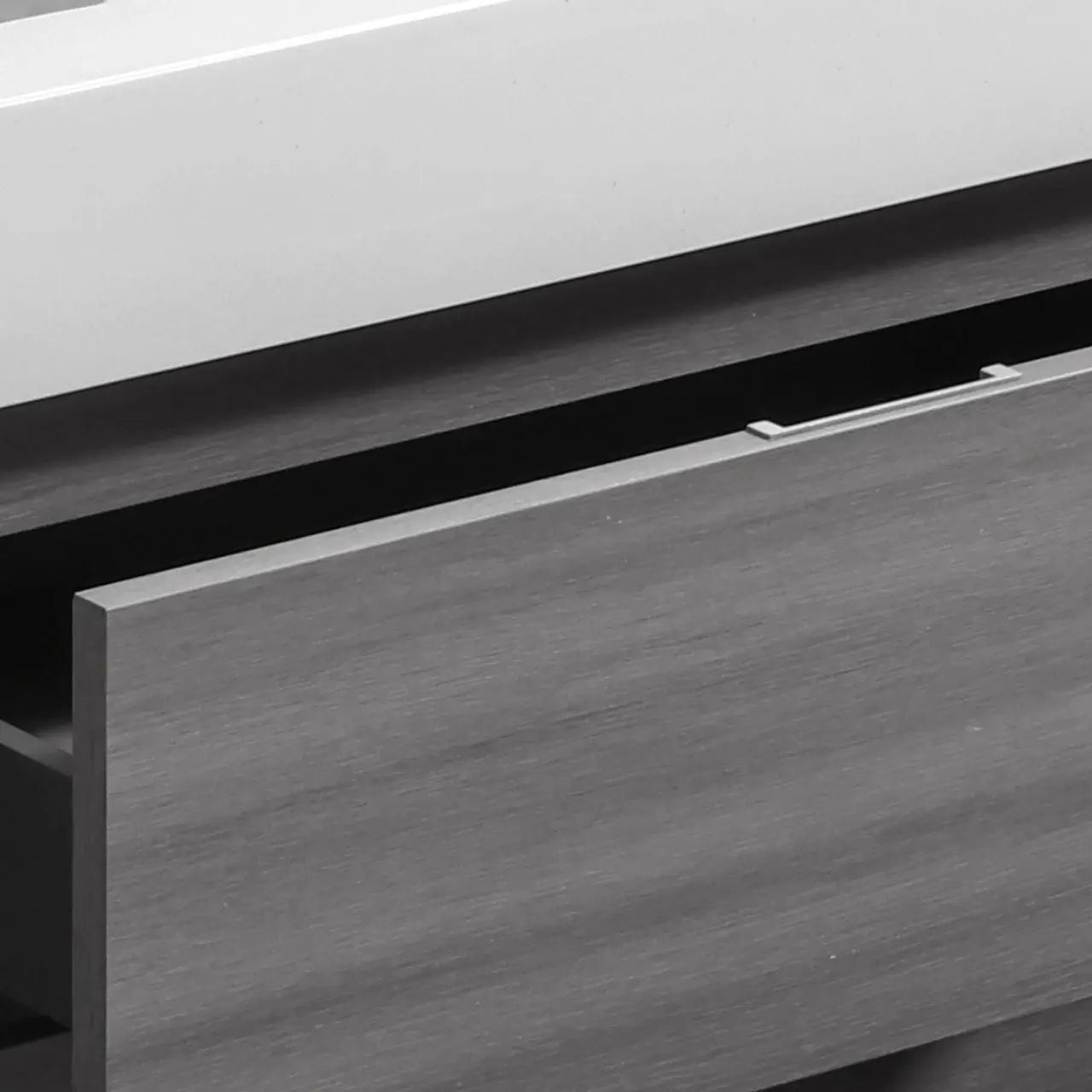 Kube Bath Bliss 30″ Vulcan Ash Grey Free Standing Modern Bathroom Vanity - Plumbing Market