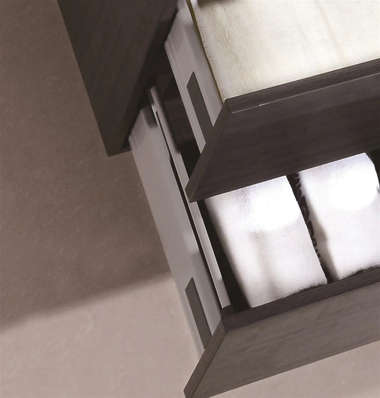 Kube Bath Bliss 80″ Gray Oak Wall Mount Double Sink Modern Bathroom Vanity - Plumbing Market