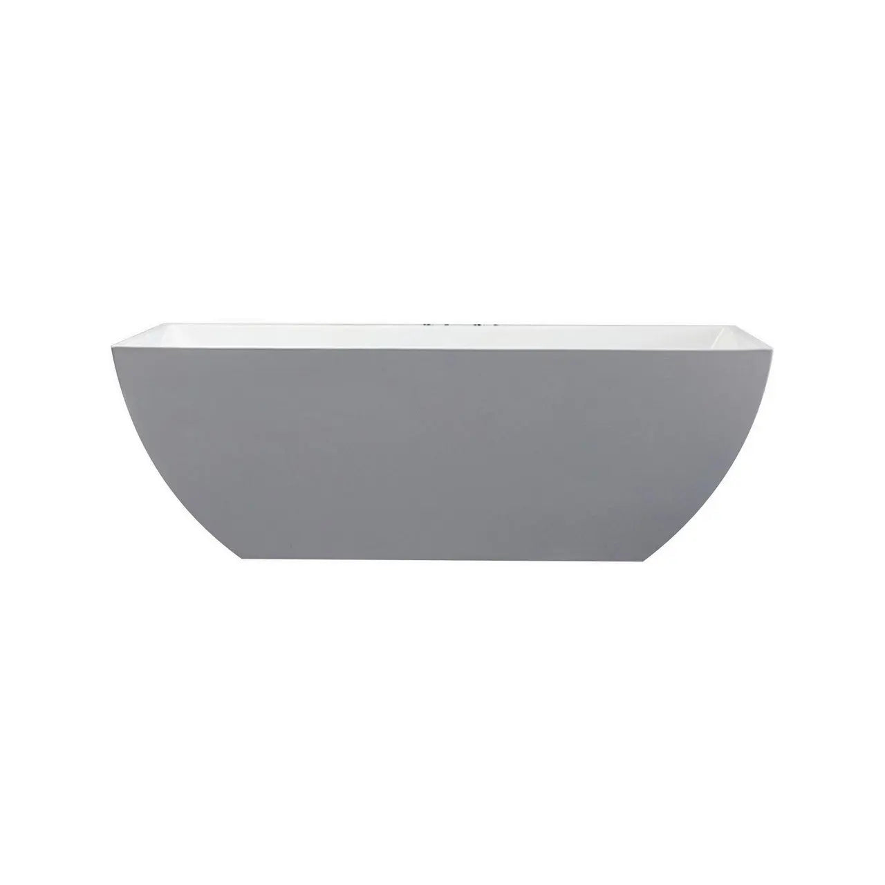 Kube Bath Contemporanea 67 Inch Free Standing Bathtub - Plumbing Market