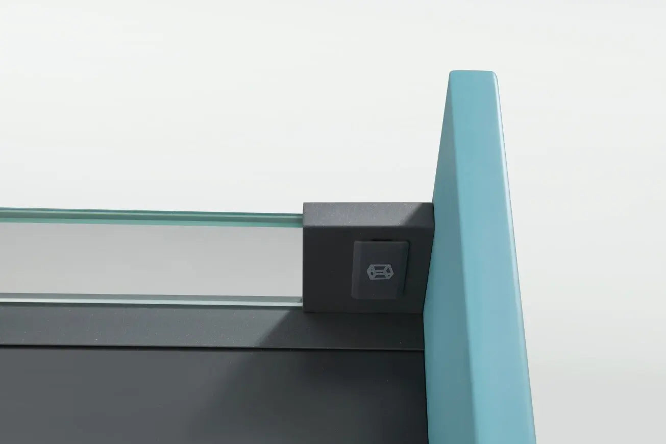 Kube Bath Nudo 32″ Modern Bathroom Vanity in Teal Green Finish - Plumbing Market