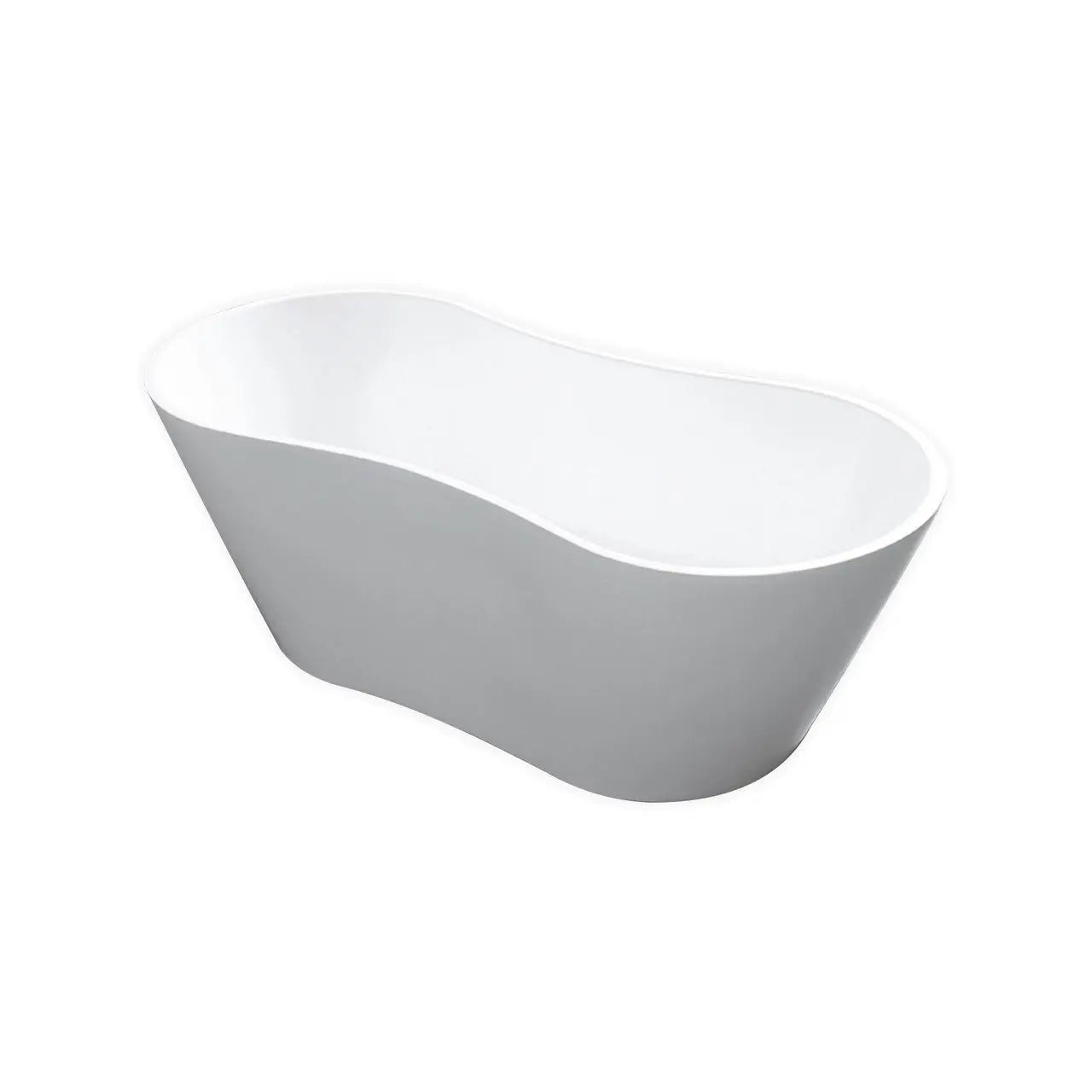 Kube Bath Onde 66 Inch Free Standing Bathtub - Plumbing Market