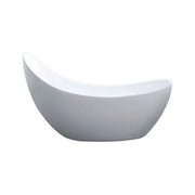 Kube Bath Salto 68 Inch Free Standing Bathtub - Plumbing Market