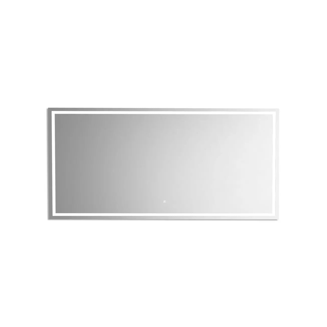 Kube Bath Sleek LED Mirror Anti Fog W Dimmer - Plumbing Market