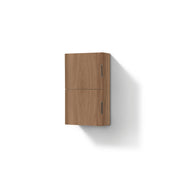Kube Bath Small Bathroom Linen Side Cabinet w/ 2 Storage Areas