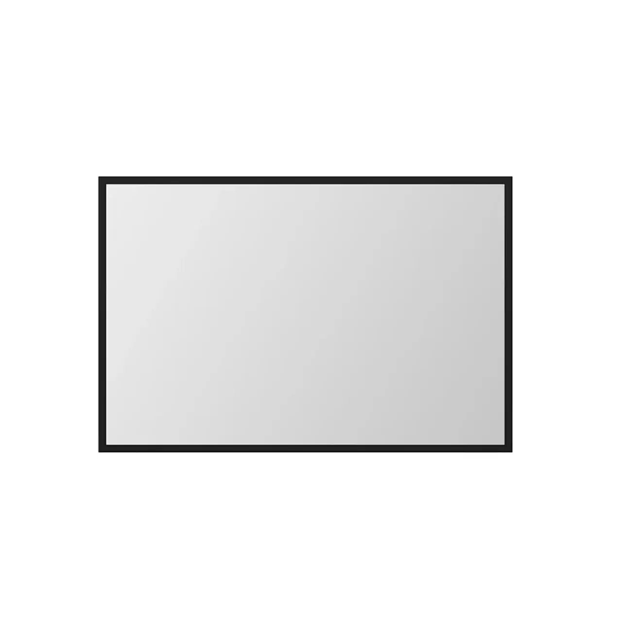 Kube Bath Stainless Steel Vanity Mirror Matte Black - Plumbing Market