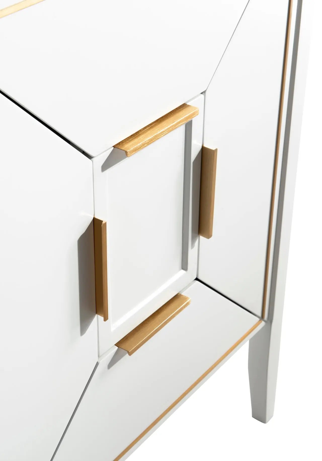 Kube Bath Vetro 60″ Gloss White Vanity W/ Quartz Counter Top - Plumbing Market