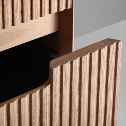 KubeBath 48” Fiore Modern Wall Mount Double Sink Bathroom Vanity – Oakwood - Plumbing Market