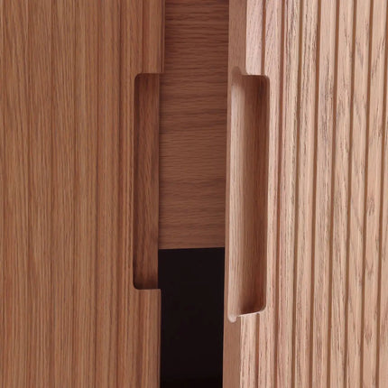 KubeBath 60” Fiore Double Sink Free Standing Bathroom Vanity Oakwood FSKSW60D - Plumbing Market