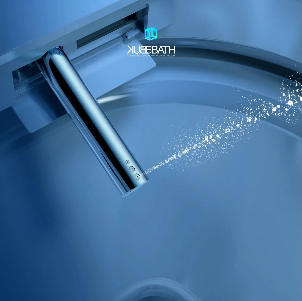 KubeBath Avanzi UVCLED Elongated 4 Cleaning Mode Smart Toilet - Plumbing Market