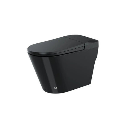 KubeBath Klenz UVCLED One Piece Elongated Smart Toilet Black - Plumbing Market