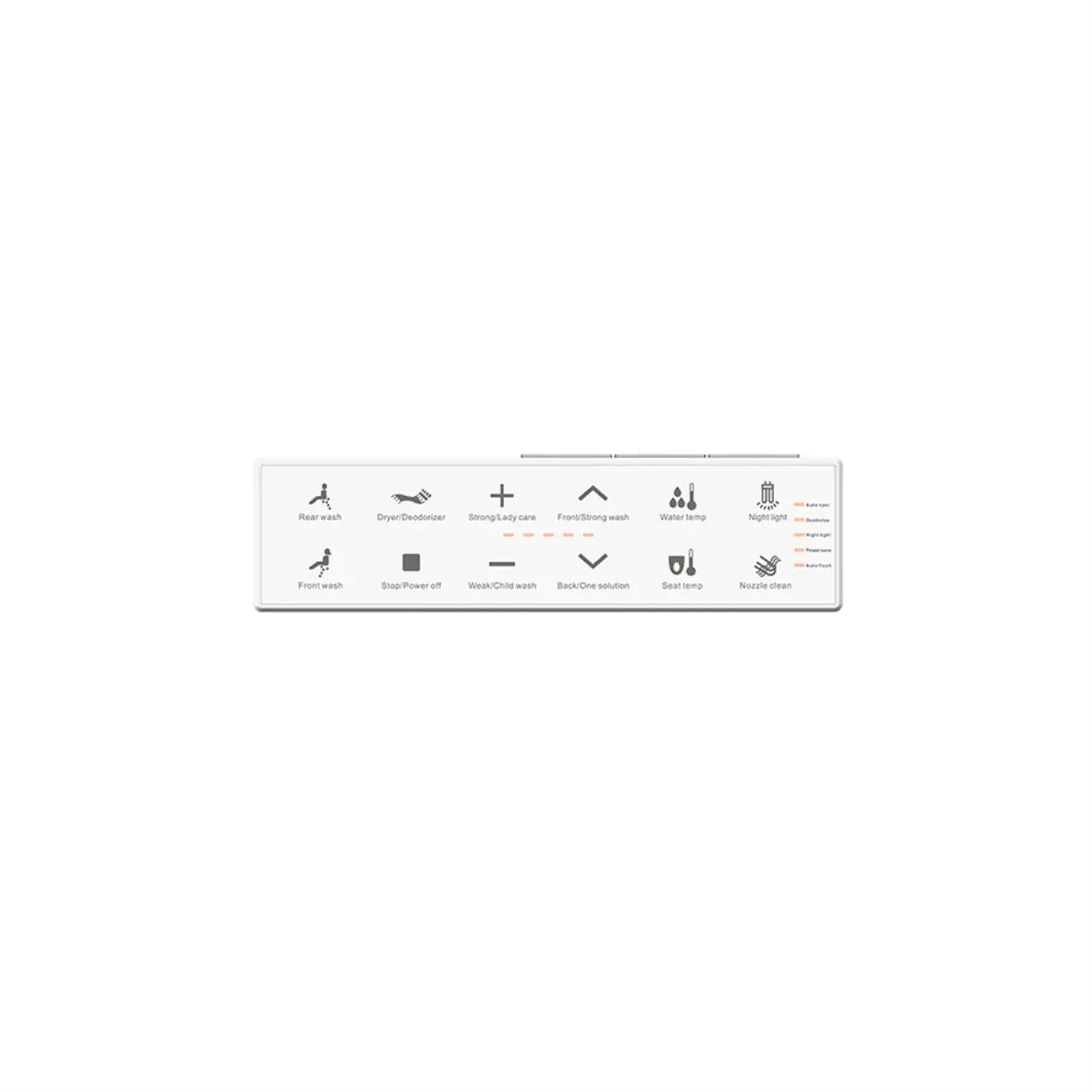 KubeBath Klenz UVCLED One Piece Elongated Smart Toilet White - Plumbing Market