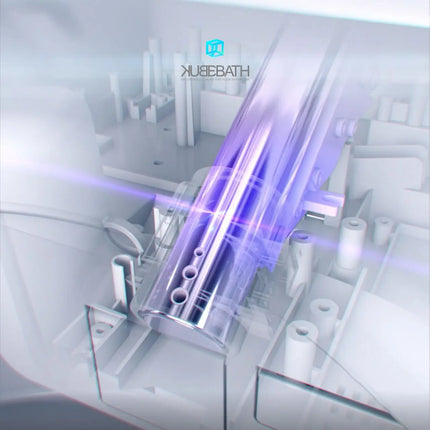 KubeBath Klenz UVCLED One Piece Elongated Smart Toilet White - Plumbing Market