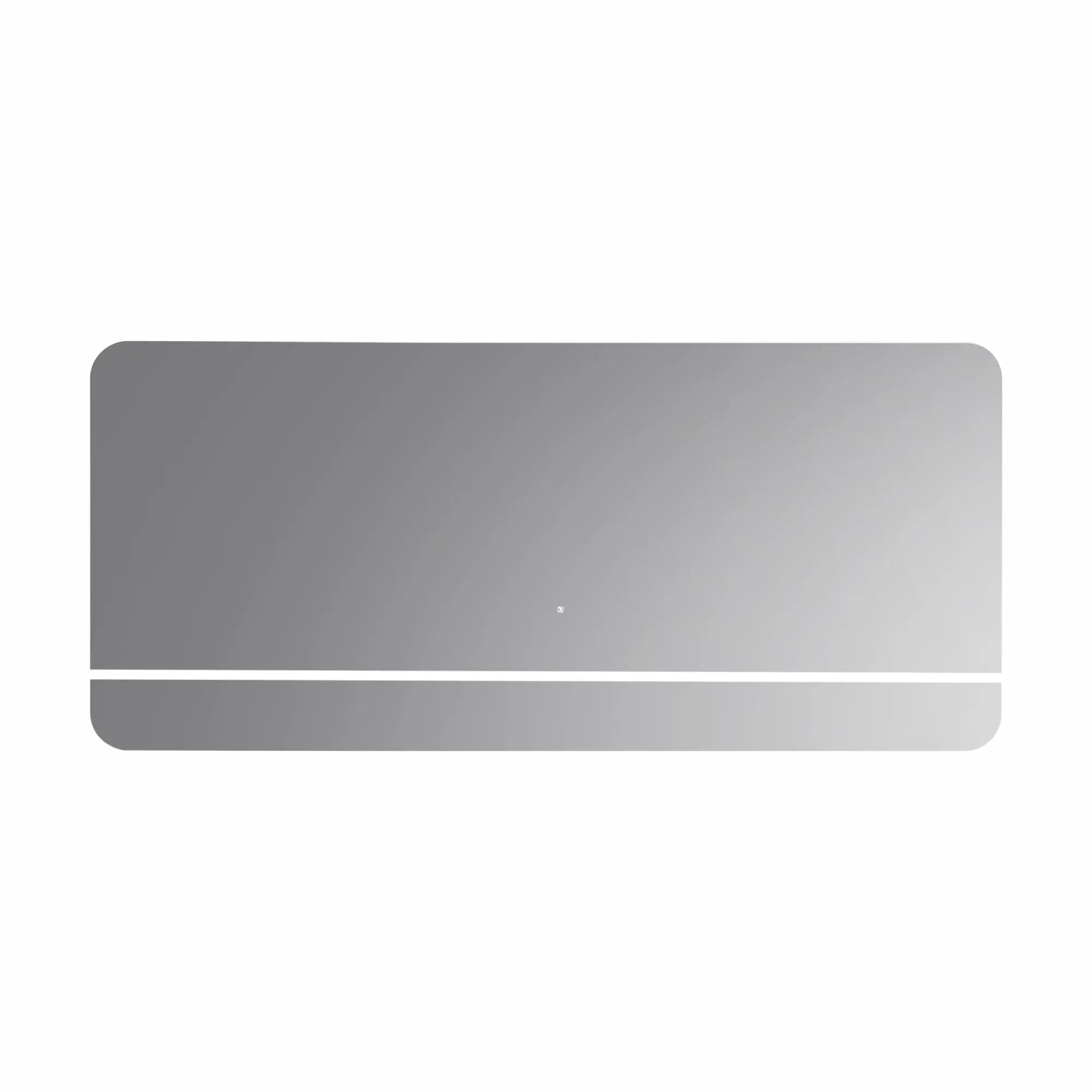 Kubebath Lumino 70” LED Mirror with LED Acrylic Shelf