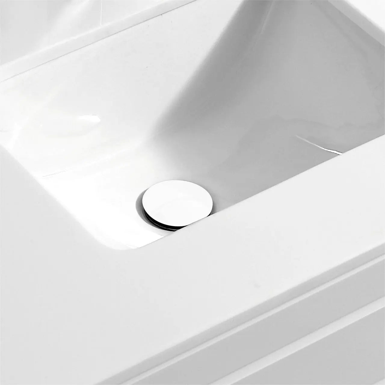 Kubebath Solid Brass Construction Pop-up Drain With White Ceramic Finish – With Overflow - Plumbing Market