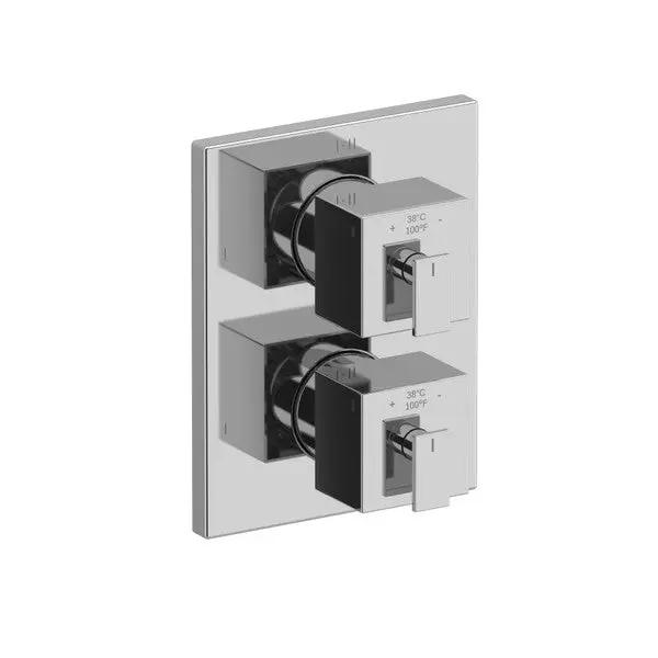Kubik™ 3/4" Therm & Pressure Balance Trim With 6 Functions - Plumbing Market