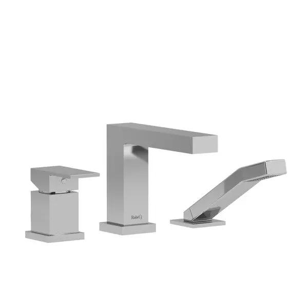 Kubik™ 3-Hole Pressure Balance Deck Mount Tub Filler Trim - Plumbing Market
