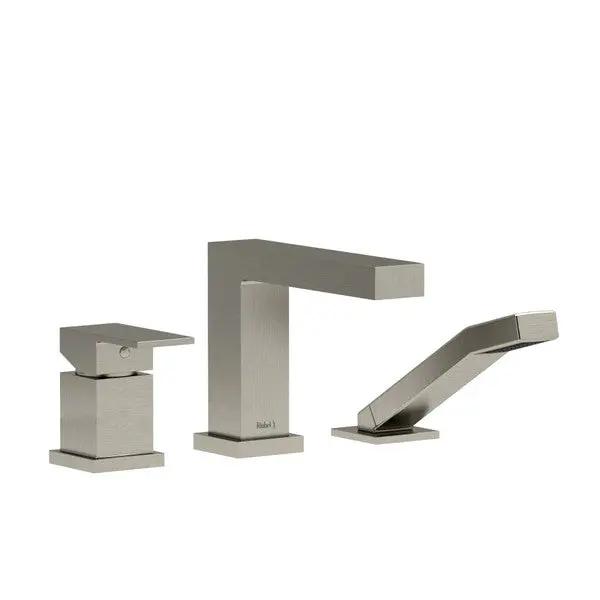 Kubik™ 3-Hole Pressure Balance Deck Mount Tub Filler Trim - Plumbing Market