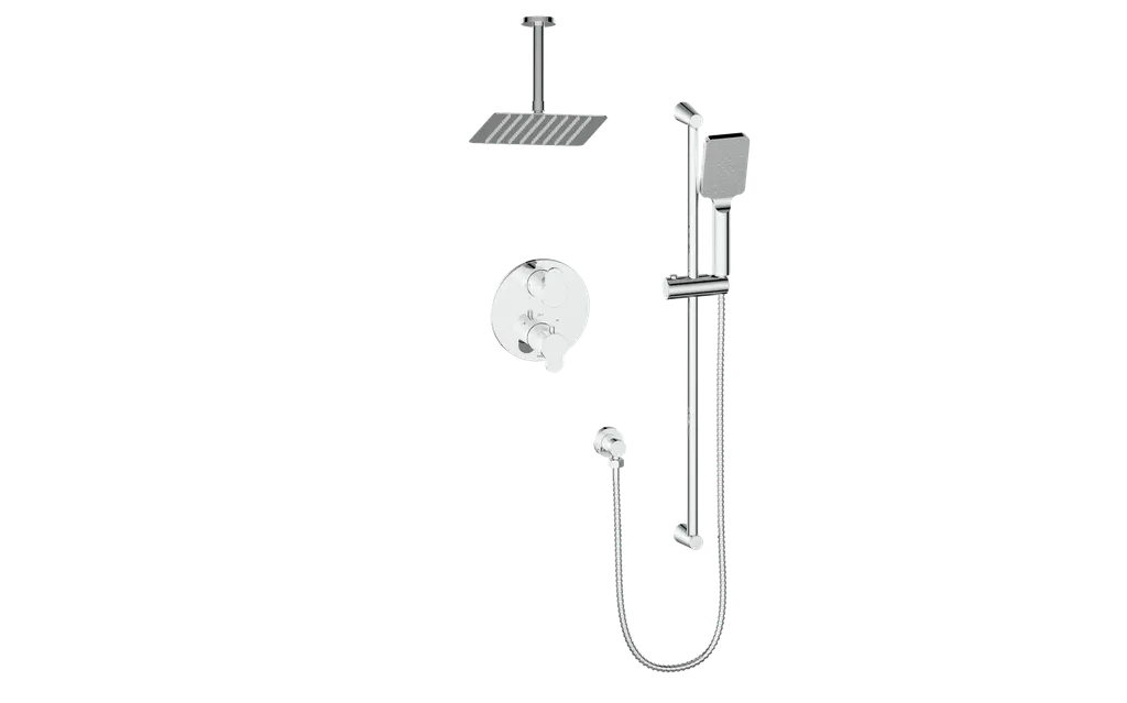 LUSTEN TRIM FOR 2-WAY TH SHOWER KIT WITH 6" CEILING ARM N/A - Plumbing Market