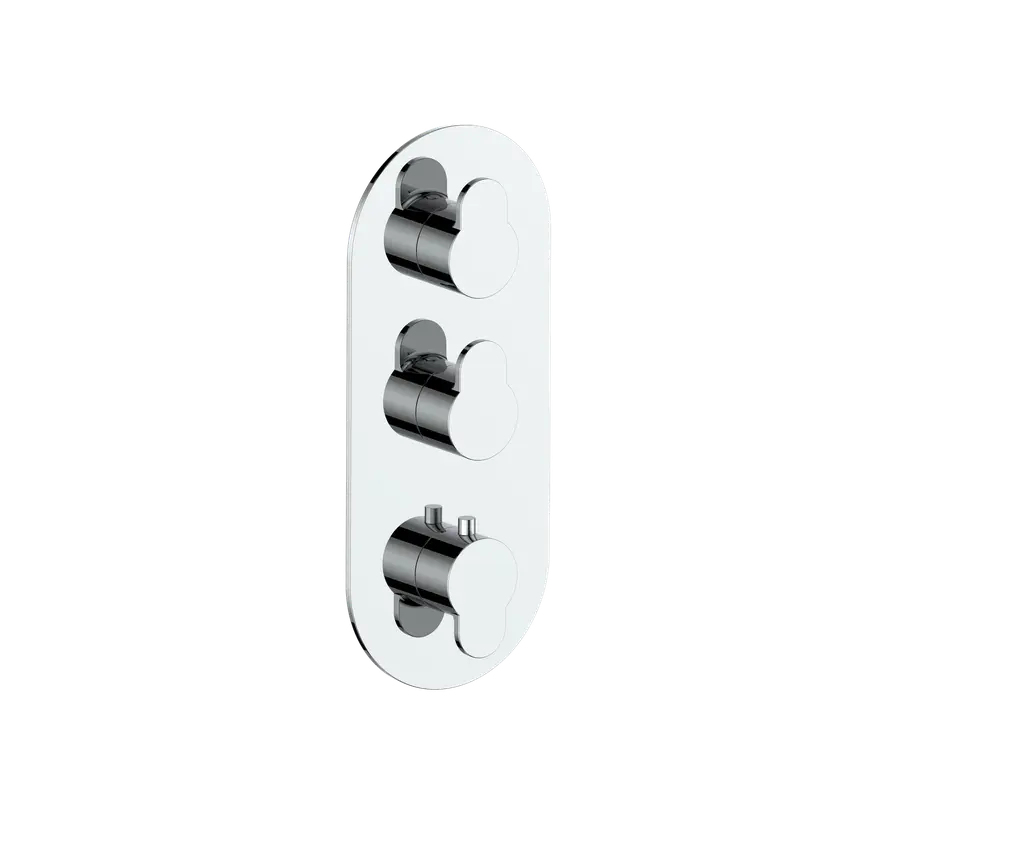 LUSTEN TRIM FOR 3/4" HIGH-FLOW TH VALVE WITH 2 VOLUME CONTROLS - Plumbing Market