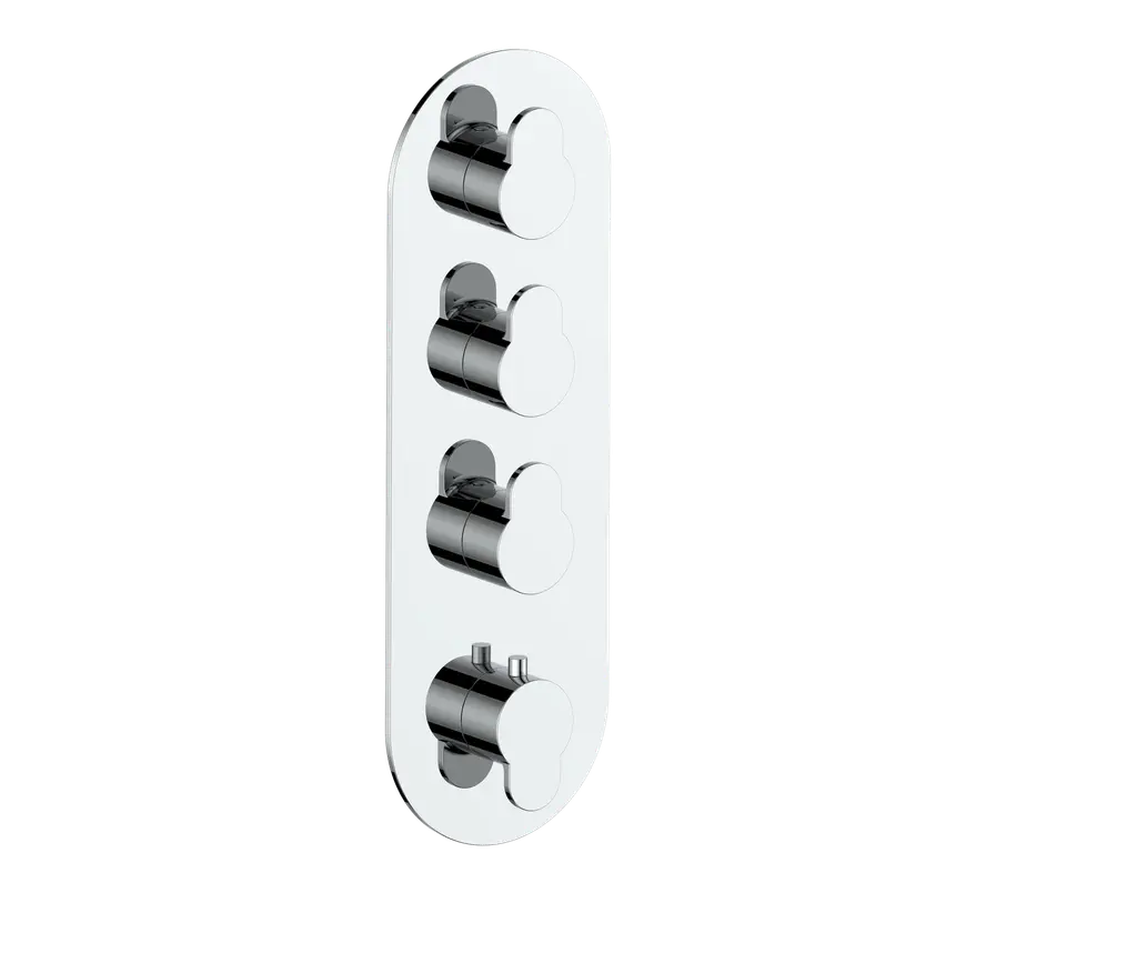 LUSTEN TRIM FOR 3/4" HIGH-FLOW TH VALVE WITH 3 VOLUME CONTROLS - Plumbing Market