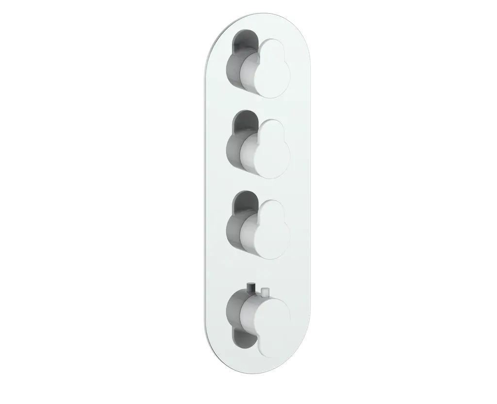 LUSTEN TRIM FOR 3/4" HIGH-FLOW TH VALVE WITH 3 VOLUME CONTROLS - Plumbing Market