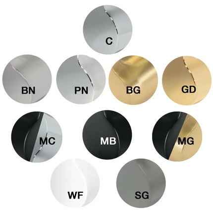 Laloo Farrow Hand Towel Ring Brushed Nickel - Plumbing Market