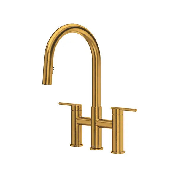 Lateral™ Bridge Pull-Down Kitchen Faucet With C-Spout - Plumbing Market