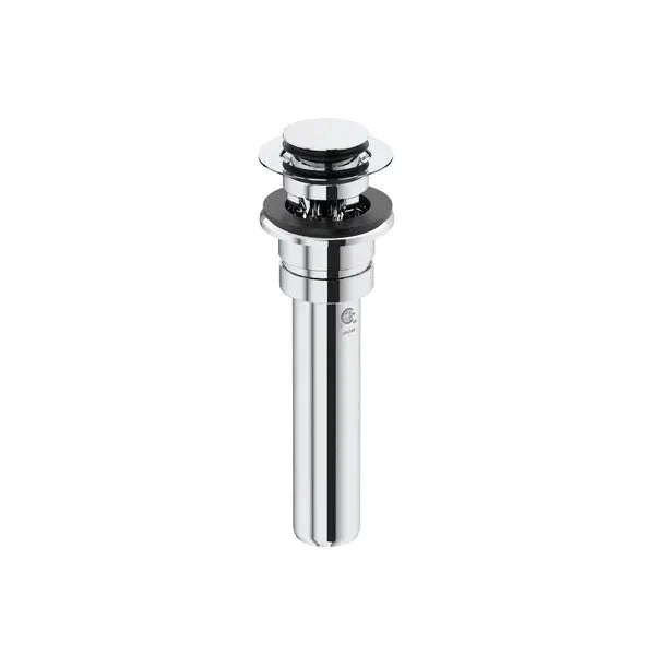 Lavatory Push Drain With Overflow - Plumbing Market